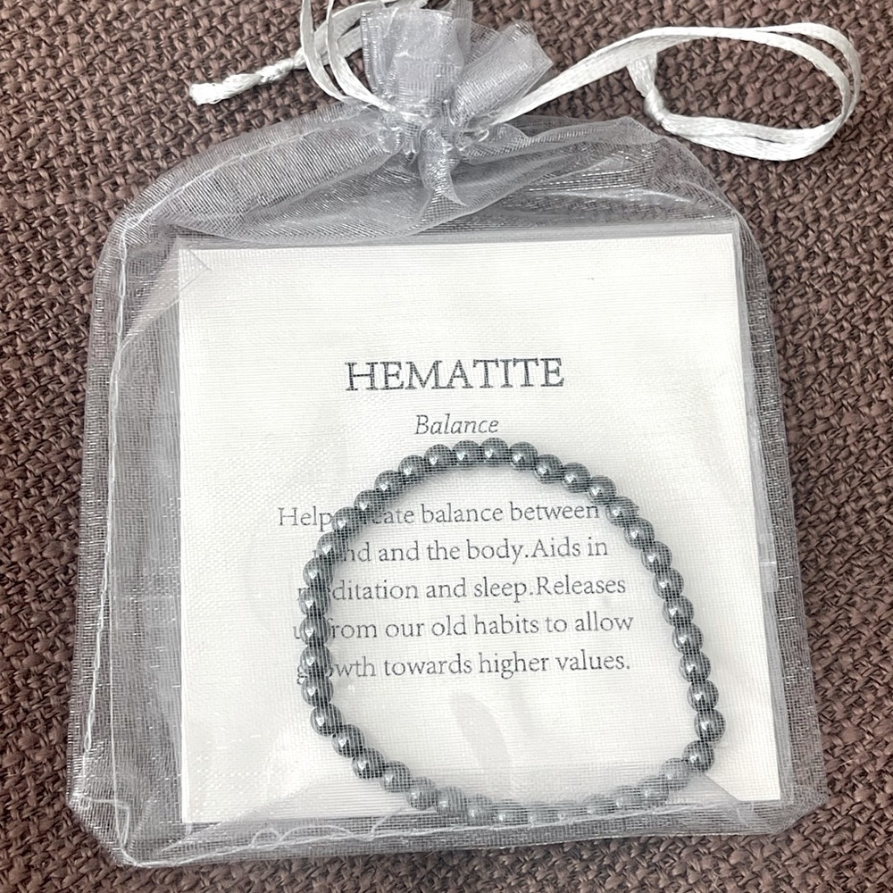 Hematite Balance Healing Bracelet